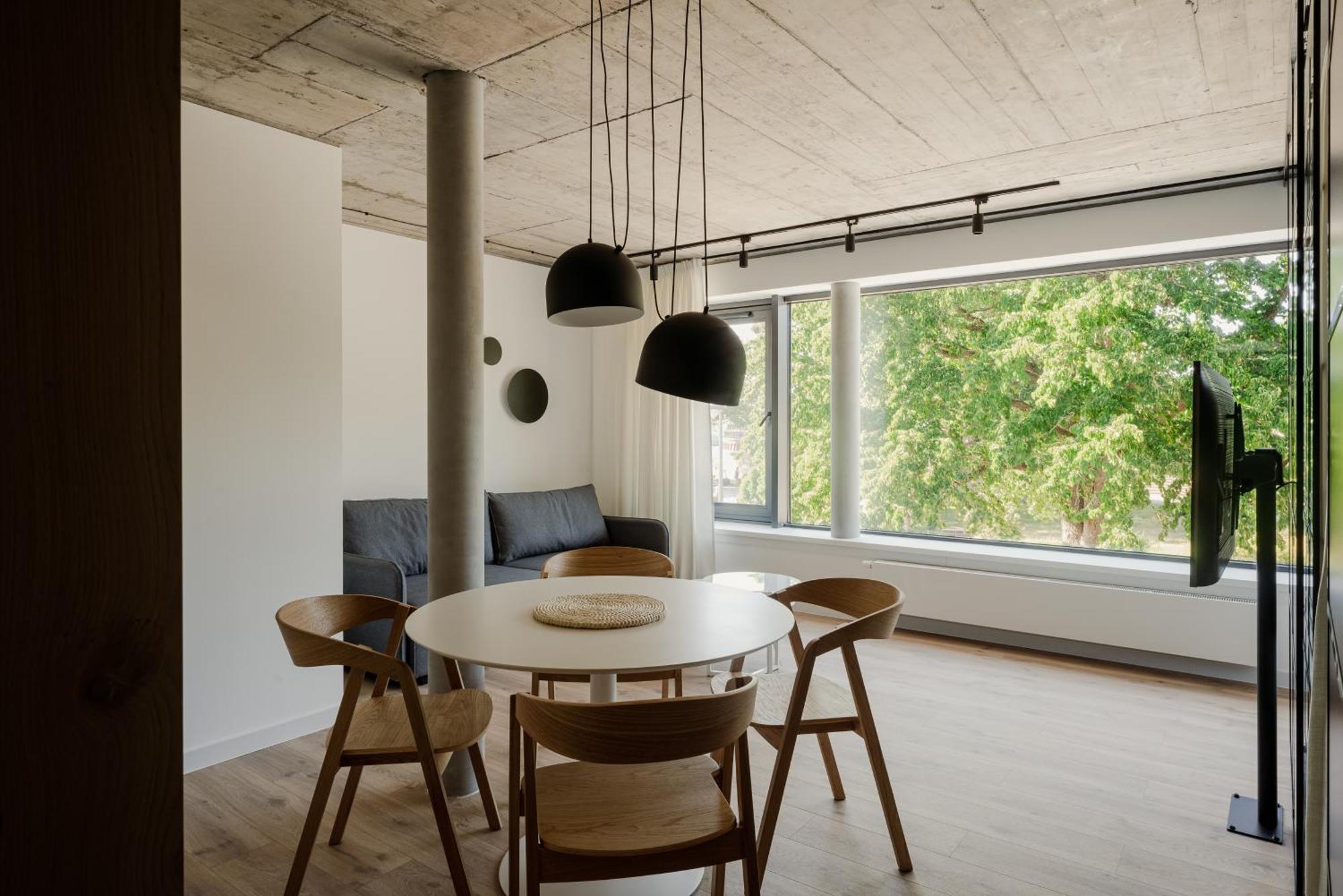 Z Widokiem Na Morze I Dziedziniec Balticon Morska 6 Apartment